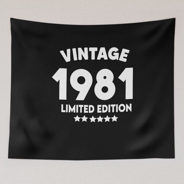 Item preview, Vintage 1981 - 40th Birthday Gift designed and sold by Heddar Badreddine.