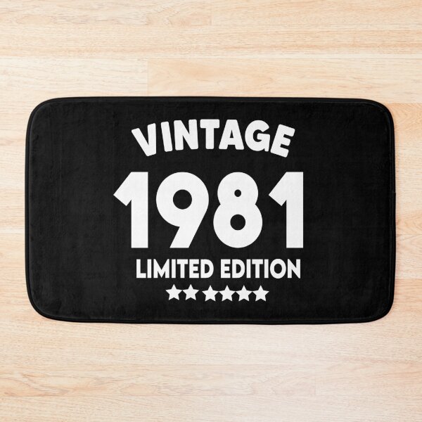 Item preview, Vintage 1981 - 40th Birthday Gift designed and sold by Heddar Badreddine.