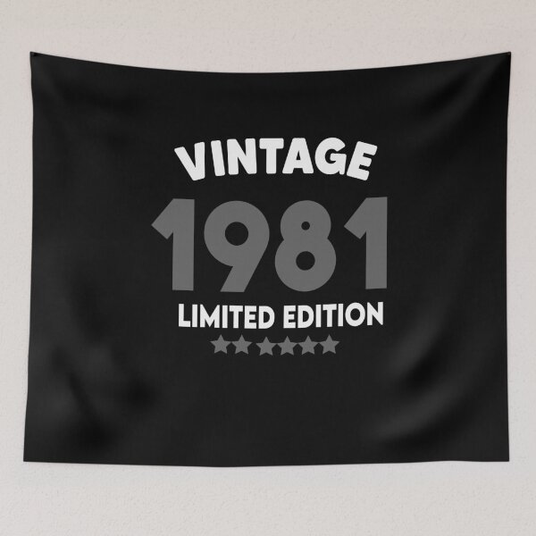 Item preview, Vintage 1981 - 40th Birthday Gift designed and sold by Heddar Badreddine.