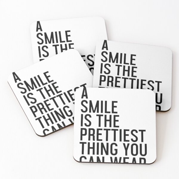 Item preview, A SMILE IS THE PRETTIEST designed and sold by CONRUOUSLY.