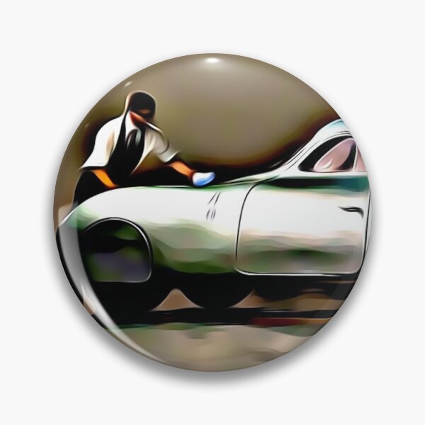 Item preview, Vintage Streamliner Coupe Art Print – Classic Retro Racing Car designed and sold by Road To Track.