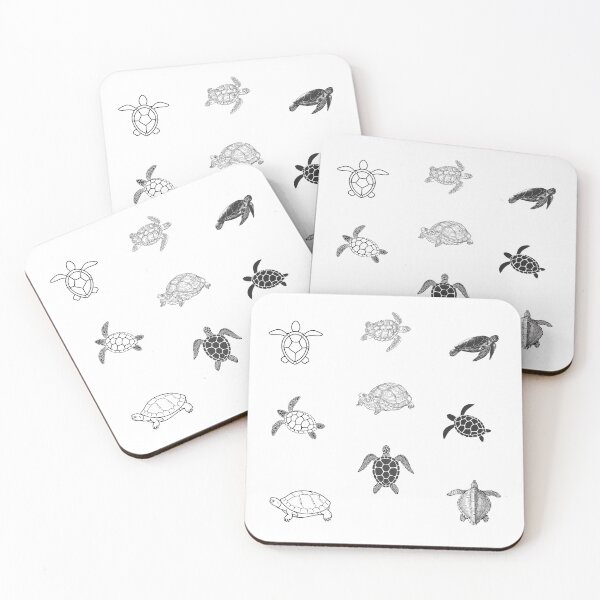 Item preview, Grey sketch turtle ( buy large or medium in a sticker) designed and sold by vashumaso.