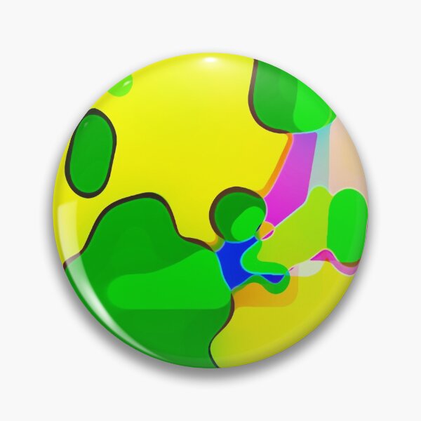 Item preview, Funky salad sample - abstract landscape designed and sold by Xdelacra.