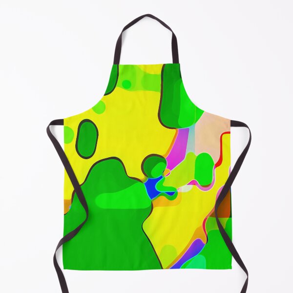 Item preview, Funky salad sample - abstract landscape designed and sold by Xdelacra.