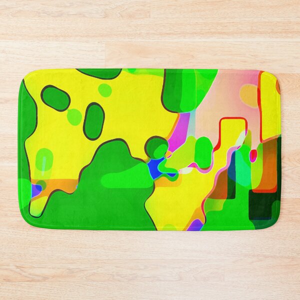 Item preview, Funky salad sample - abstract landscape designed and sold by Xdelacra.