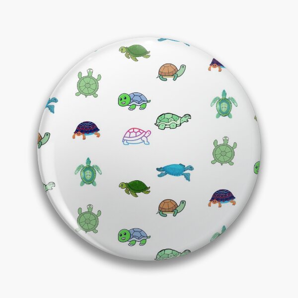 Item preview, Cute turtle bundle ( buy large or medium in a sticker) designed and sold by vashumaso.