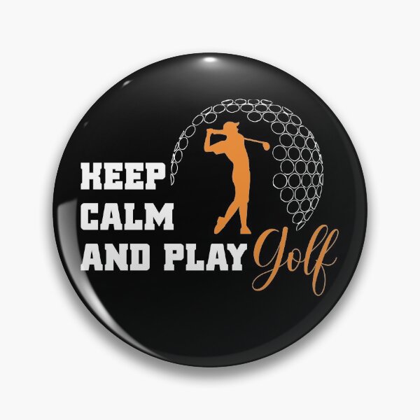 Item preview, Keep calm and play Golf designed and sold by Satish Sawant.