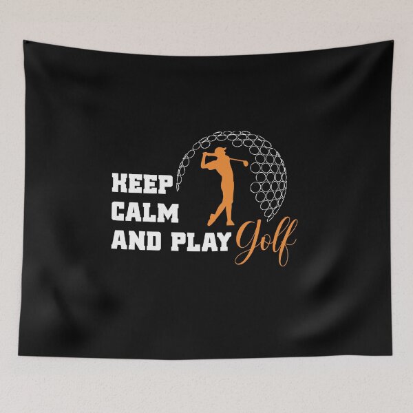 Item preview, Keep calm and play Golf designed and sold by Satish Sawant.