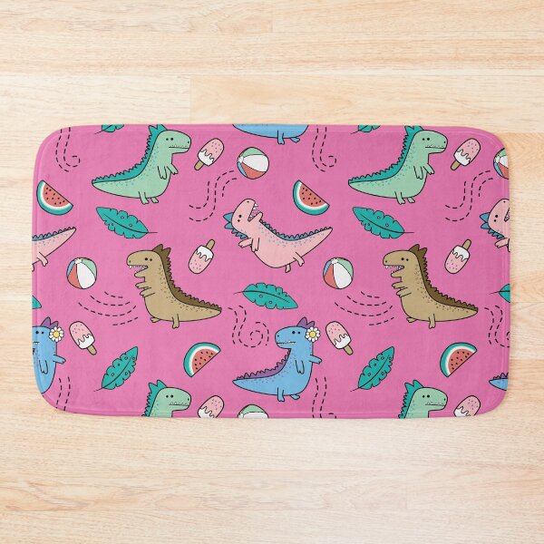 Item preview, T-Rex Summer Fun Pink designed and sold by keeleypost.