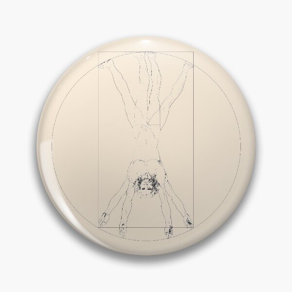 Item preview, Handstand Vitruvian Man designed and sold by DesignsbyMaeve.