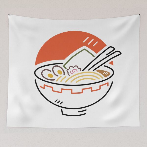 Item preview, Rising Sun Ramen Noodles  designed and sold by The-BlackToteM.