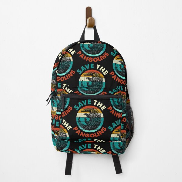 Item preview, Save the Pangolins Vintage Retro Style Draw designed and sold by NUMAcreations.