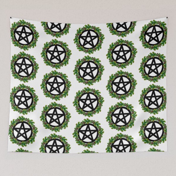 Item preview, Pentagram wreath  designed and sold by stickypixie.
