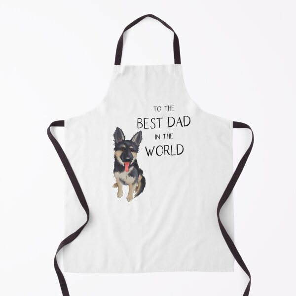 Item preview, German Shepherd Father's Day, To The Best Dad In The World! designed and sold by ElysianCreation.