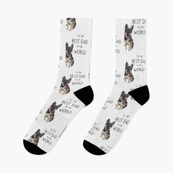 Item preview, German Shepherd Father's Day, To The Best Dad In The World! designed and sold by ElysianCreation.