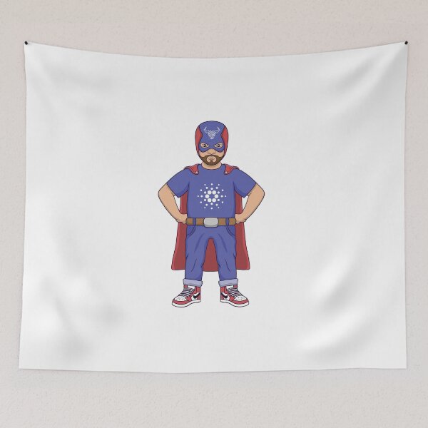 Item preview, Cardano ADA Superhero Design No.4 designed and sold by breathingada.