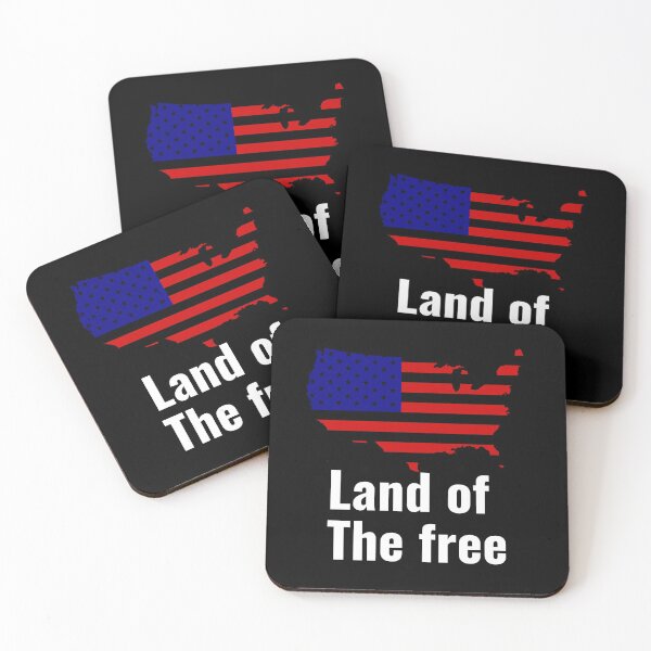 Item preview, Land of the free American flag  designed and sold by JustSaiyan1.