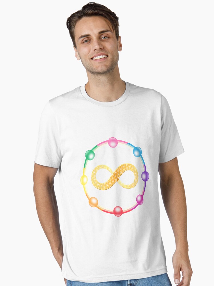 Thumbnail 1 of 7, Essential T-Shirt, Infinity Healing logo t-shirt designed and sold by EEL84.