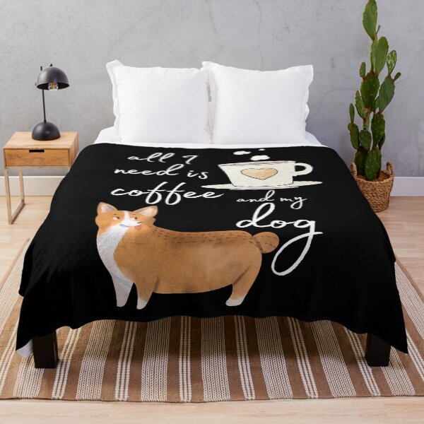 Item preview, All I Need Is Coffee And My Dog designed and sold by SunnyAlloy.
