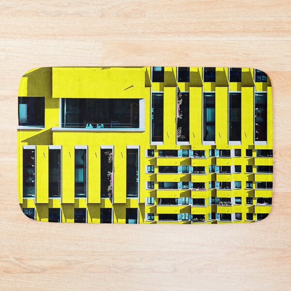 Item preview, Apartment Building Brutalism Art Pattern 02 designed and sold by glitchhub.