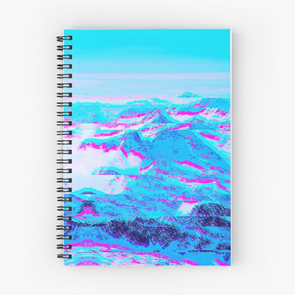 Item preview, Mountains Vaporwave Glitch Art designed and sold by glitchhub.