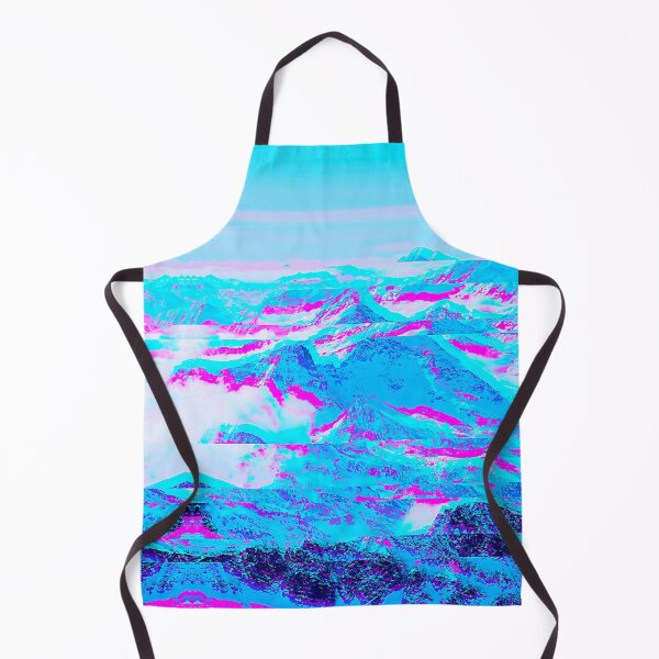Item preview, Mountains Vaporwave Glitch Art designed and sold by glitchhub.