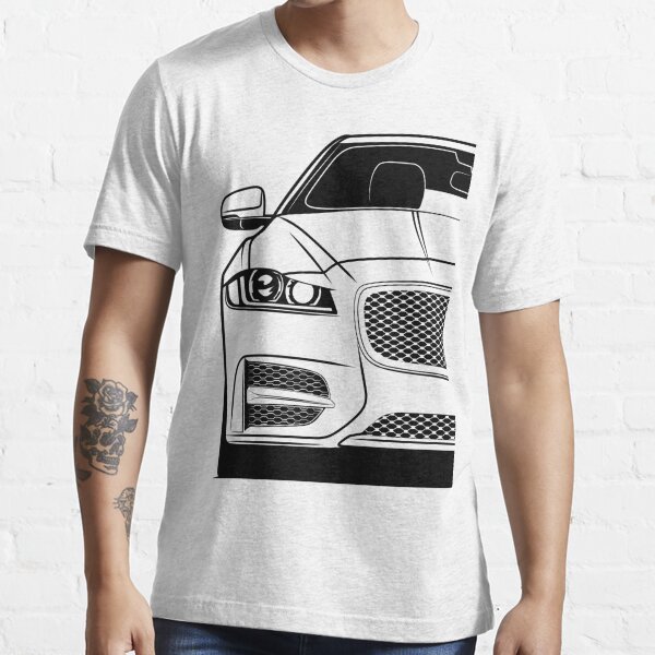 overgive Pol Opmærksom Jaguar XF R Best Shirt Design" Essential T-Shirt for Sale by CarWorld |  Redbubble