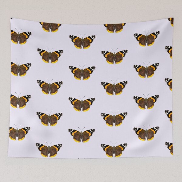 Item preview, Red Admiral Butterfly Watercolor Painting Wildlife Artwork designed and sold by Alison Langridge.