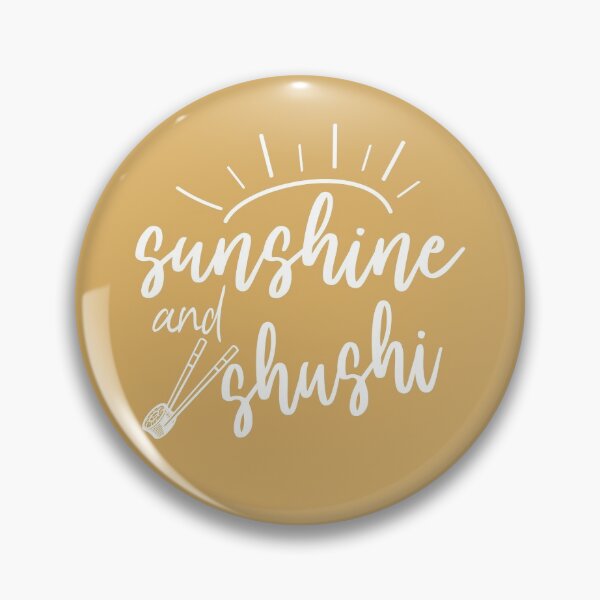 Item preview, sushi and sunshine, enjoy your summer, gift for summer to your friend,  designed and sold by Enamy-DaD.
