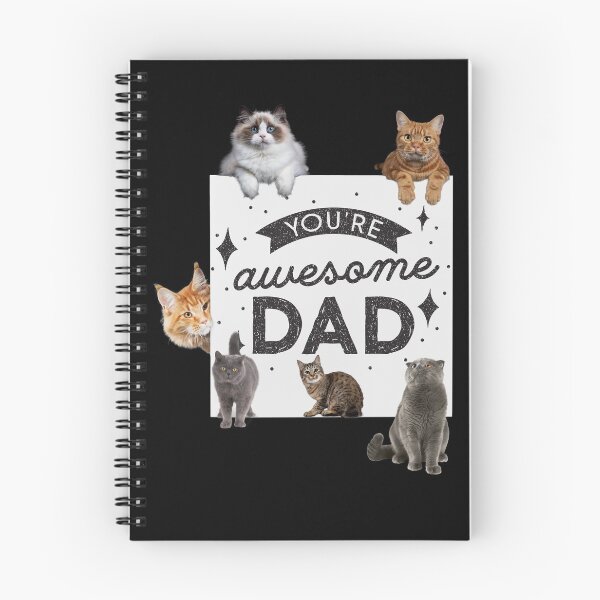 Item preview, You are Awesome DAD Cute Cat Daddy Father Day Gift designed and sold by InkItStudio.