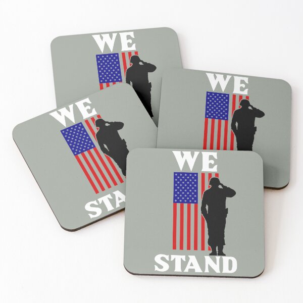 Item preview, We stand for the flag American soldier  designed and sold by JustSaiyan1.