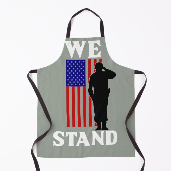 Item preview, We stand for the flag American soldier  designed and sold by JustSaiyan1.