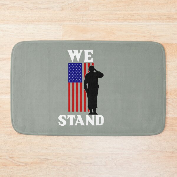 Item preview, We stand for the flag American soldier  designed and sold by JustSaiyan1.