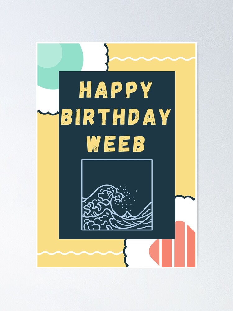 Poster Joyeux Anniversaire Anime Manga Amoureux Anniversaire Edition Otaku Par Ofradj Redbubble Poster Joyeux Anniversaire Anime Manga Amoureux Anniversaire Edition Otaku Par Ofradj Redbubble