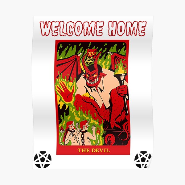 to Hell " Poster for Sale by Redbubble