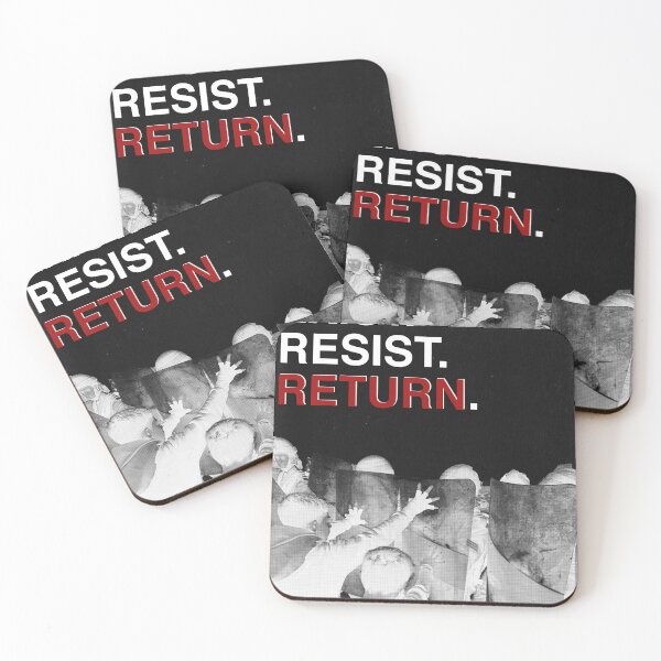 Item preview, EXIST. RESIST. RETURN. designed and sold by m3rziya.