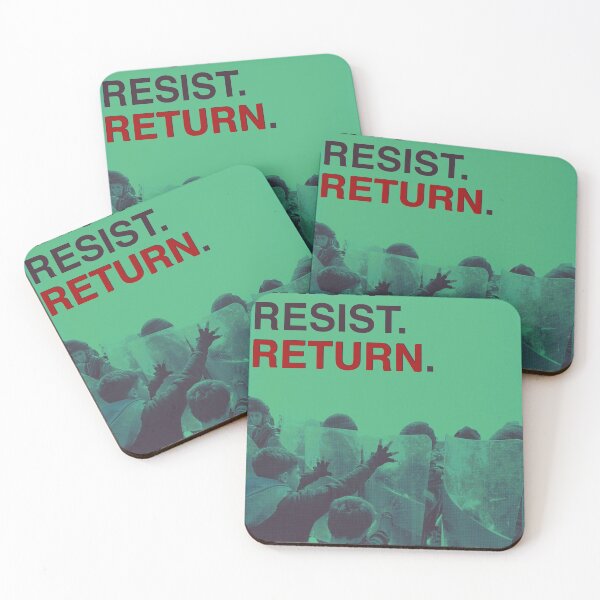 Item preview, EXIST. RESIST. RETURN. designed and sold by m3rziya.