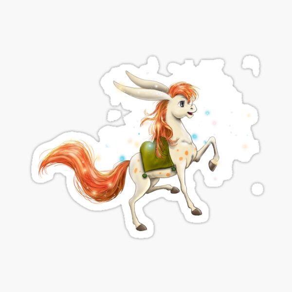 THE HUMPBACKED HORSE Sticker