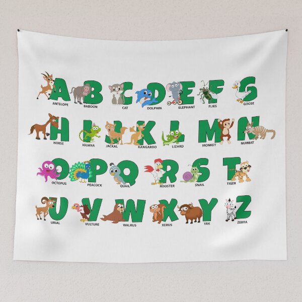 Item preview, animal ABC for kids designed and sold by ToniaKroeger.