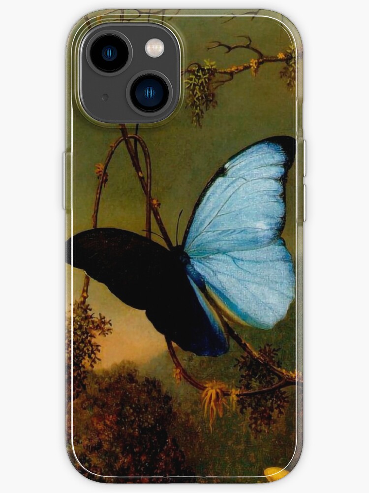 blue morpho butterfly martin johnson heade