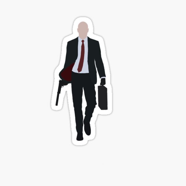 Agent 47 Barcode Stickers Redbubble