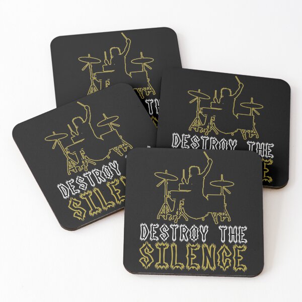 Item preview, Drums Drummer Music Rock Destroy The Silence designed and sold by BullDesignsShop.