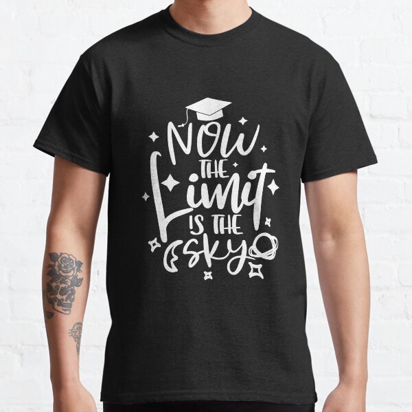 Now The Limit Is The Sky Collage Graduations Gift Classic T-Shirt