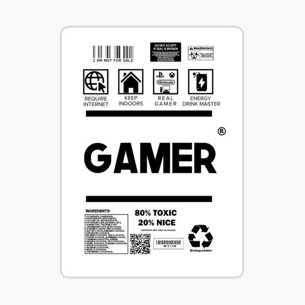 Item preview, gamer print by bold label designed and sold by Bold Label.