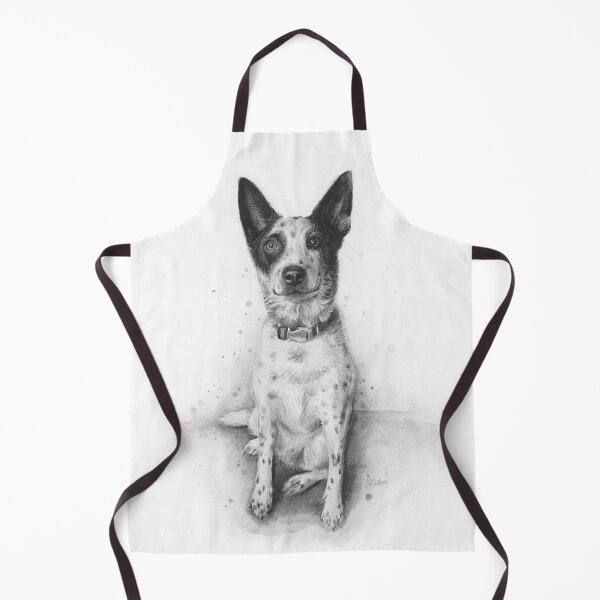 Item preview, Cattle Dog Portrait designed and sold by Olga Shvartsur.