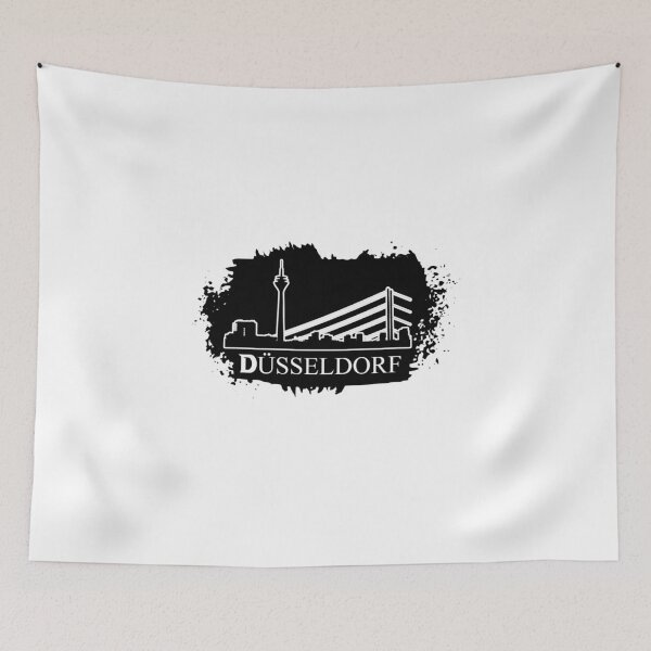 Item preview, Dusseldorf Germany Skyline Fernsehturm Bridge designed and sold by BullDesignsShop.