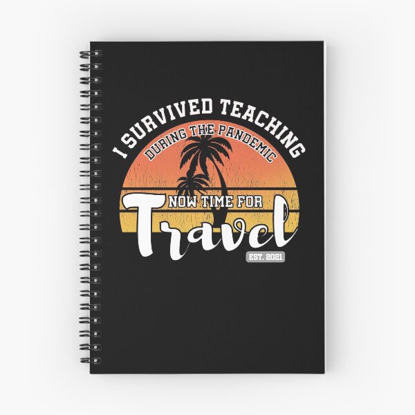 Item preview, I Survived Teaching During The Pandemic Now Time For Travel designed and sold by Nour El Islam Djemai.