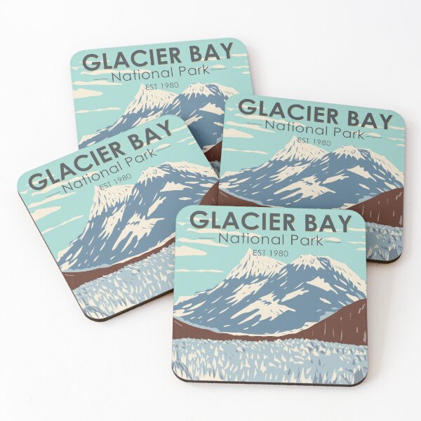 Item preview, Glacier Bay National Park Alaska Vintage designed and sold by KrisSidDesigns.
