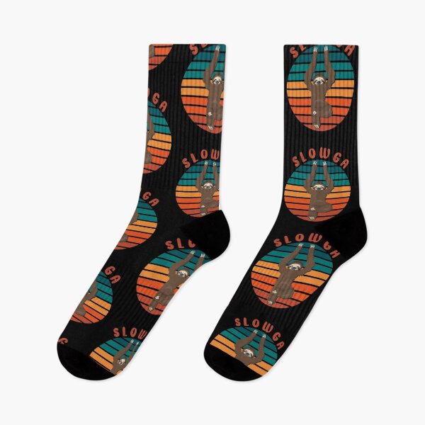 Item preview, Slowga Sloth Yoga Deceleration Mindfulness designed and sold by OmmeDesigns.