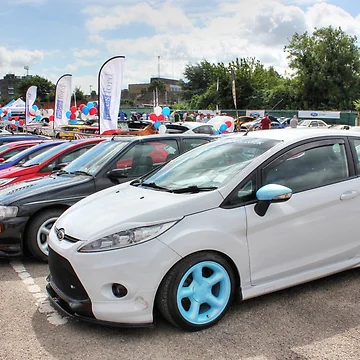 Artwork thumbnail, Beautiful Day at Rates Ford Event by Vicki Spindler (VHS Photography)